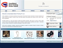Tablet Screenshot of cmf-india.com